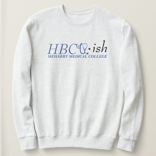 Meharry Medical College Sweatshirt - Blue (Design voorkant)