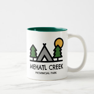 Mehatl Creek Provinciaal Park Tweekleurige Koffiemok