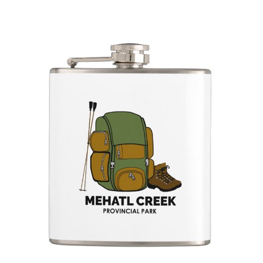 Mehatl Creek Provinciale Park rugzak Heupfles (Voorkant)