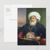 Mehemet Ali, 1840 Briefkaart (Voorkant / Achterkant)