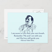 Meher Baba herinnert me aan Briefkaart (Voorkant / Achterkant)
