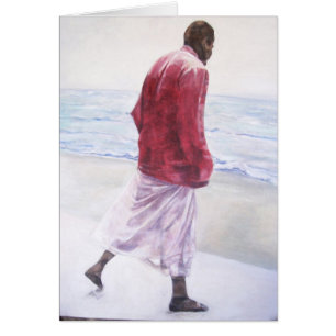 Meher Baba op de oceaan