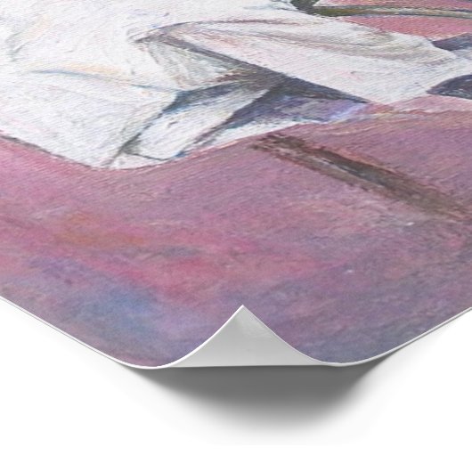 Meher Baba riant— Poster (Coin)