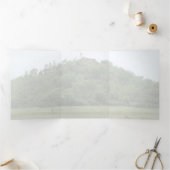 Meher Baba, scheidingsheuvel, zaad van liefde Drieluik Aankondiging (Binnen)