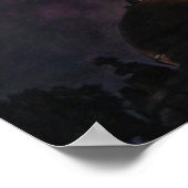 Meher Baba's Samadhi bij nacht Poster (Hoek)