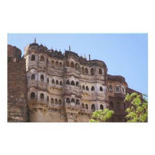 Meherangarh, Majestic Fort, Jodhpur Foto Afdruk