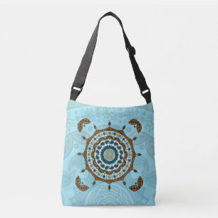 Mehndi Fantasy Copper All-Over-Print Bag Crossbody Tas