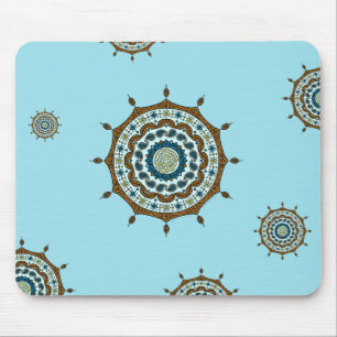 Mehndi Fantasy Copper Mousepad Muismat