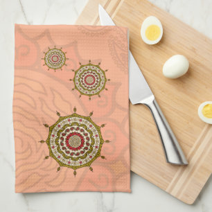 Mehndi Fantasy Gouden Handdoek