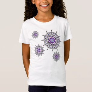 Mehndi Fantasy Silver Kind en Baby Light Shirt