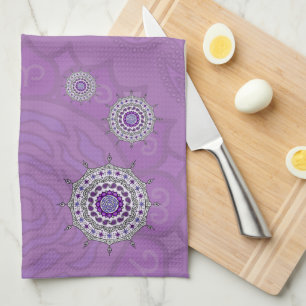 Mehndi Fantasy Zilveren Handdoek