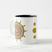 Mehndi Imaginaire Gold Mug (Devant gauche)