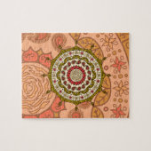 Mehndi Imaginaire Gold Puzzle (Horizontal)