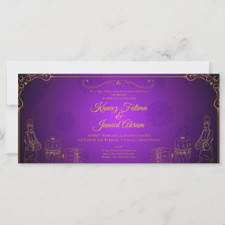 Mehndi Invitation Kaart