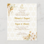 Mehndi Sangeet maroon danshexbudget (Achterkant)