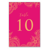 Mehndi Wedding Kaart (Achterkant)