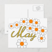 Mei Briefkaart (Voorkant / Achterkant)