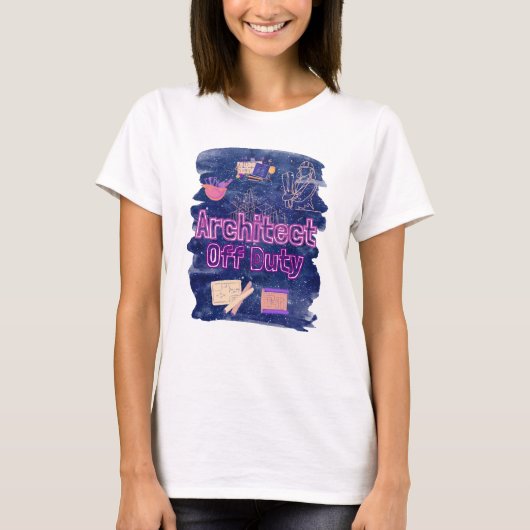 MEI DAG: ARCHITECT VAN DIENST T-SHIRT (Voorkant)