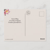 Mei Dag is Lei Dag Briefkaart (Achterkant)