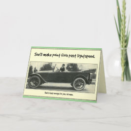 Mei het Vierde is met u grappig wenskaart Kaart