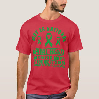 Mei is de nationale maand 3157 van de Bewustmaking T-shirt
