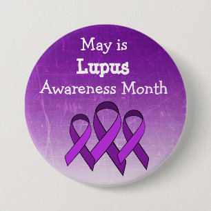 Mei is een Lupus Awareness Button