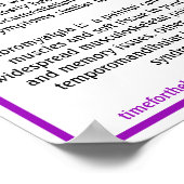 Mei is Fibromyalgia Awareness Maand Poster (Hoek)