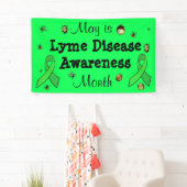 Mei is Lyme Ziekte Bewustzijn Maand Banner (Insitu)