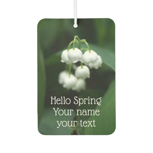 Mei witte lileugen luchtverfrisser (Voorkant)