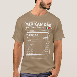 Meican Vader Voedingsfeiten Trots Meican Vader fam T-shirt