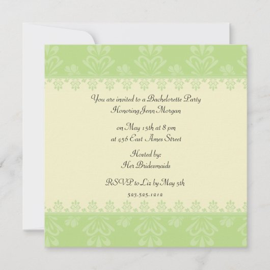 Meidenavakantie Kaart (Voorkant)