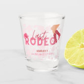 Meidenavakantie Laatste Rodeo Shotglas Shot Glas (Voorkant)