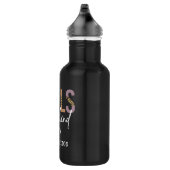 Meidenavond Luipaardprint Meidenavonduitstap Waterfles (Rechts)