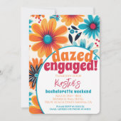 Meidenavondje Retro Dazed And Verliefd Kaart (Voorkant)