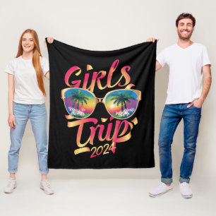 Meidenreis 2024 Weekend Zomer Strandvakantie 2024 Fleece Deken