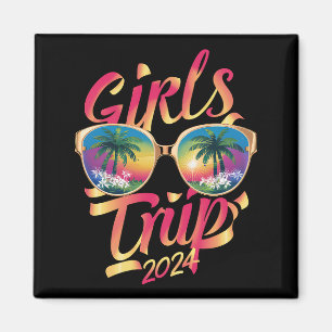 Meidenreis 2024 Weekend Zomer Strandvakantie 2024 Magneet