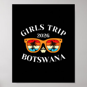 Meidenreis 2026 Botswana Cruise Vakantie Reizen Poster