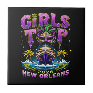 Meidenreis 2026 New Orleans Tegeltje