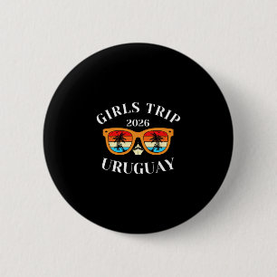 Meidenreis 2026 Uruguay Lentevakantie 2026 Cruise Ronde Button 5,7 Cm