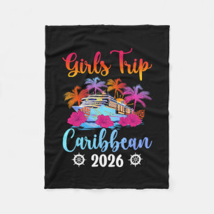 Meidenreis Cariben 2026 Meisjes Cruisen Cariben Fleece Deken