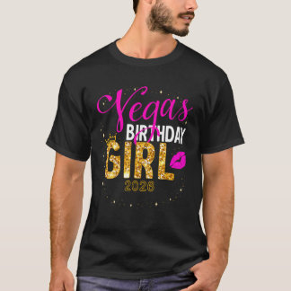 Meidenreis Las Vegas 2026 Vakantie Weekend Verjaar T-shirt