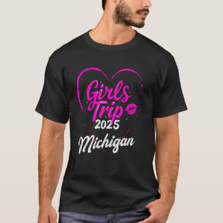 Meidenreis Michigan 2025 T-shirt Dames Weekend Ver