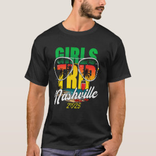 Meidenreis Nashville 2025 Vakantie Weekend Verjaar T-shirt