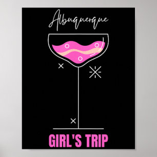 Meidenreis strand drank Albuquerque New Mexico  Poster