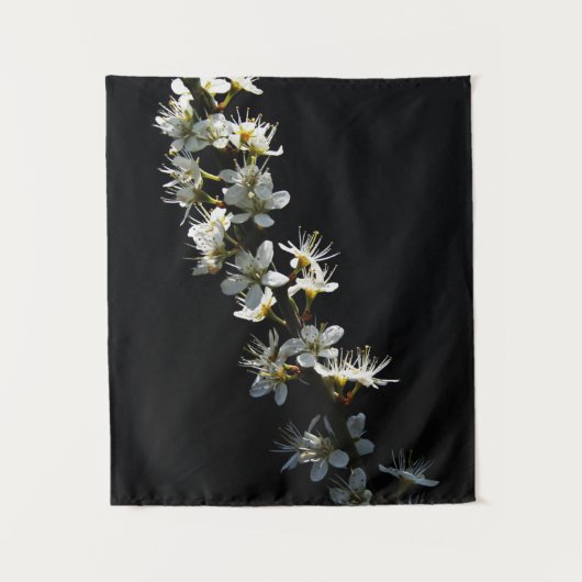 Meidoorn Bloemen wtcnm Wandkleed (Voorkant)