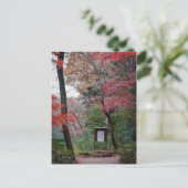 Meiji-Jingu Schrijn Binnentuin Briefkaart (Staand voorkant)