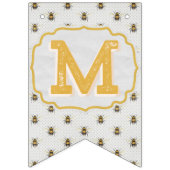 Meilleur À Abeille - Bannière Noir & Blanc (Troisième drapeau)