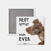 Meilleur aimant pour maman terrier (Recto/Verso)