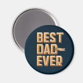 Meilleur aimant pour papa et mari (Recto/Verso)