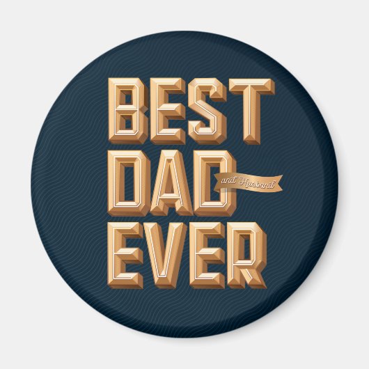 Meilleur aimant pour papa et mari (Devant)